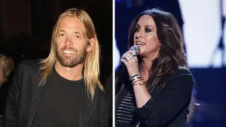 Foo Fighters' Taylor Hawkins and Alanis Morissette