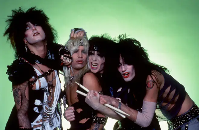 Motley Crue in March 1984