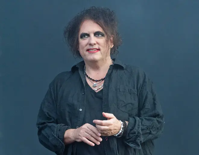Robert Smith of The Cure onstage at Glasgow Summer Sessions, August 2019