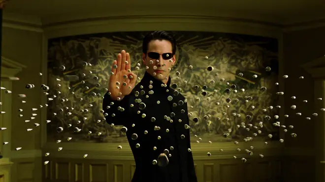 Keanu Reeves in The Matrix Reloaded in 2003
