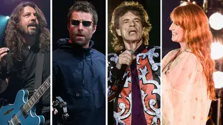 Dave Grohl, Liam Gallagher, Mick Jagger & Florence Welch