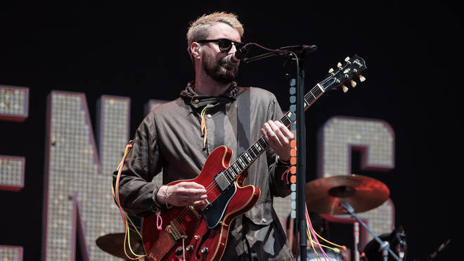 Liam Fray of Courteeners live at the Isle of Wight Festival 2019
