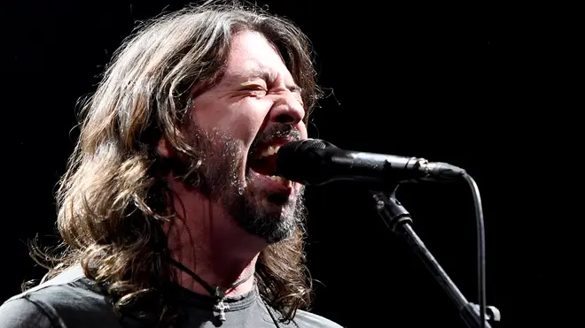 Dave Grohl of Foo Fighters performs at the Intersect music festival at the Las Vegas Festival Grounds on December 7, 2019