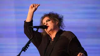 The Cure's Robert Smith at British Summer Time in Hyde Park in London