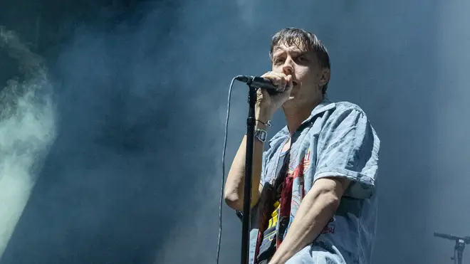 Julian Casablancas of The Strokes performs live on stage during Ohana Festival at Doheny State Beach on September 27, 2019