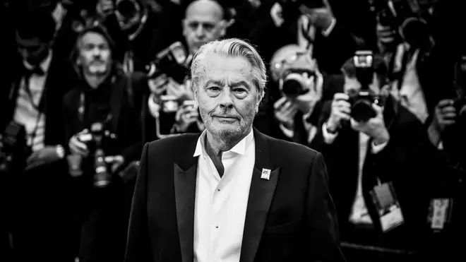 Alain Delon attends the screening of "A Hidden Life (Une Vie Cachée)" during the 72nd annual Cannes Film Festival on May 19, 2019
