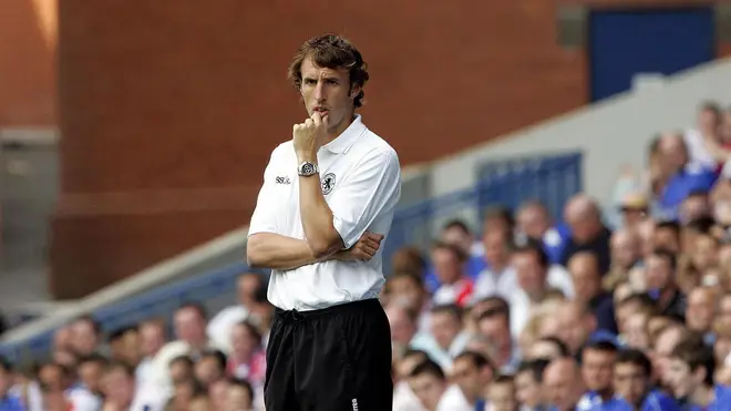 Gareth Southgate as Middlesborough manager in 2006