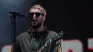 Liam Fray of Courteeners performs on stage during Isle of Wight Festival 2019
