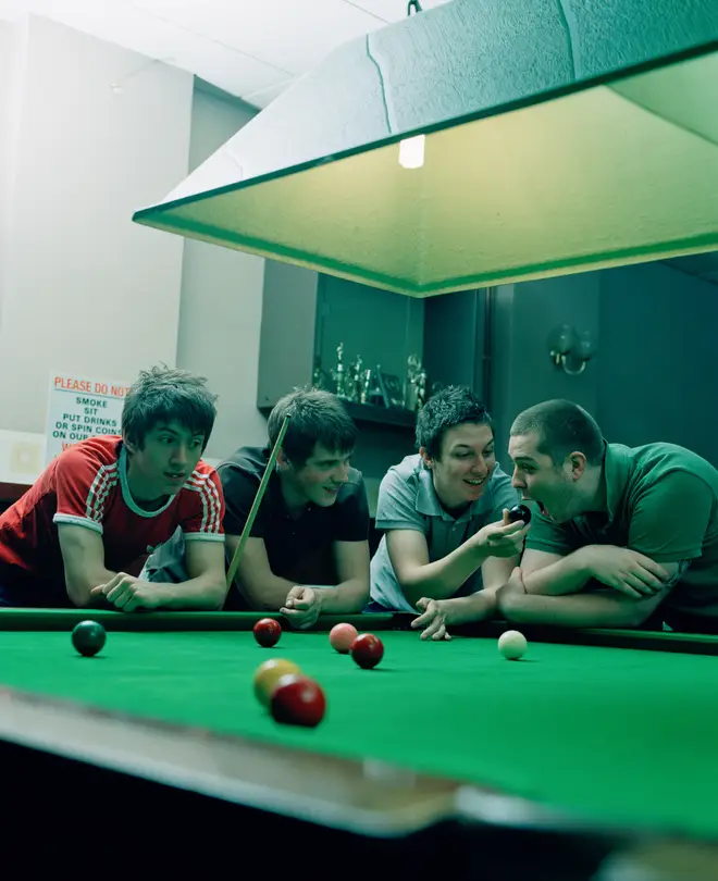 Arctic Monkeys in 2006: Alex Turner, Jamie Cook, Matt Helders and Andy Nicholson.