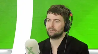 Liam Fray of Courteeners at Radio X