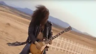 Slash in Guns N' Roses' November Rain video