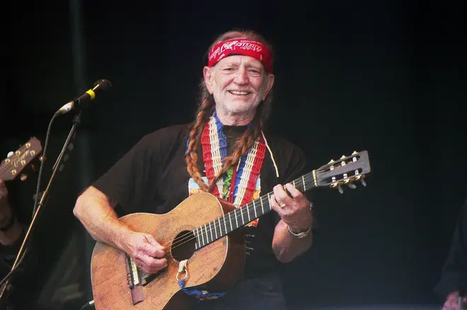 Willie Nelson Performs At The Glastonbury Festival In 2000