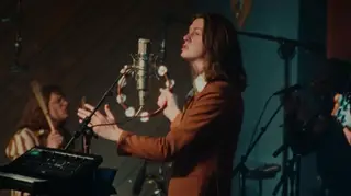 Blossoms' Tom Ogden in the band's If This Is Real Life video