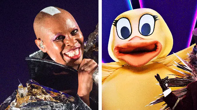 Skunk Anansie's Skin and The Duck from The Masked Singer