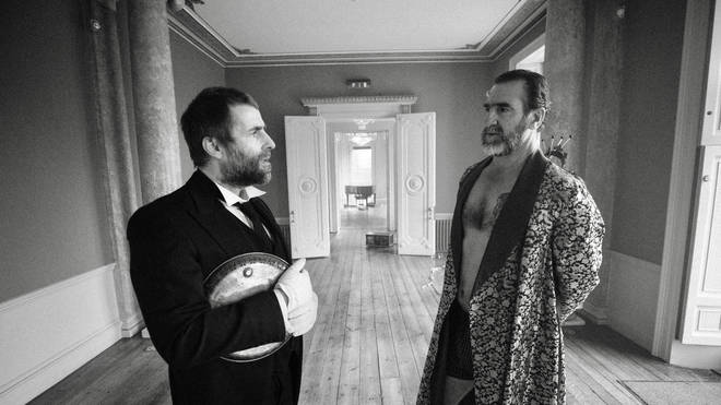 Liam Gallagher and Eric Cantona star in Liam's  Once video
