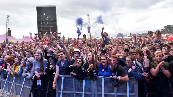 Reading Festival 2018 crowd in day one
