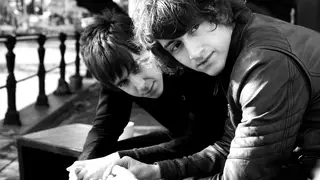 Miles Kane and Alex Turner in Amsterdam, 2008