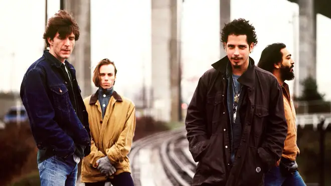Soundgarden in 1997: Chris Cornell, Kim Thayil, Matt Cameron and Ben Shepherd