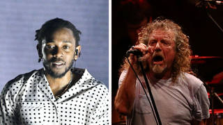 Kendrick Lamar and former Led Zeppelin frontman Robert Plant