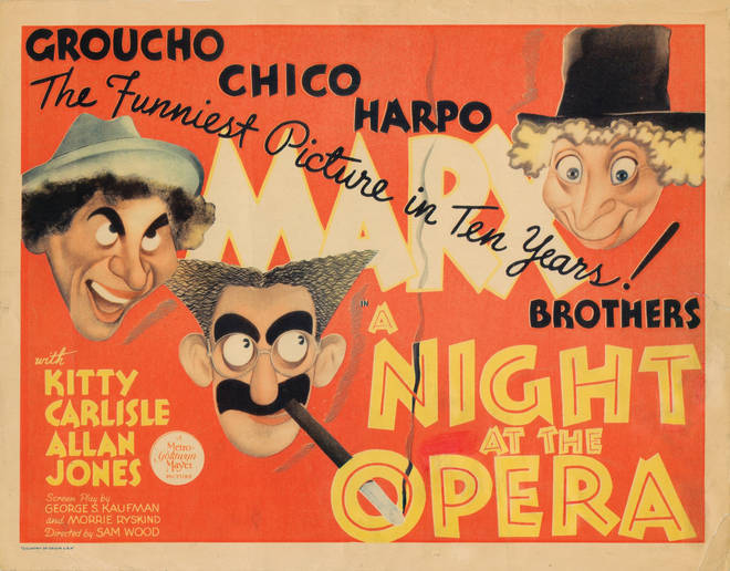 A Night At The Opera poster, 1935