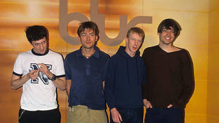 Blur in 1997: Graham Coxon, Damon Albarn, Dave Rowntree and Alex James