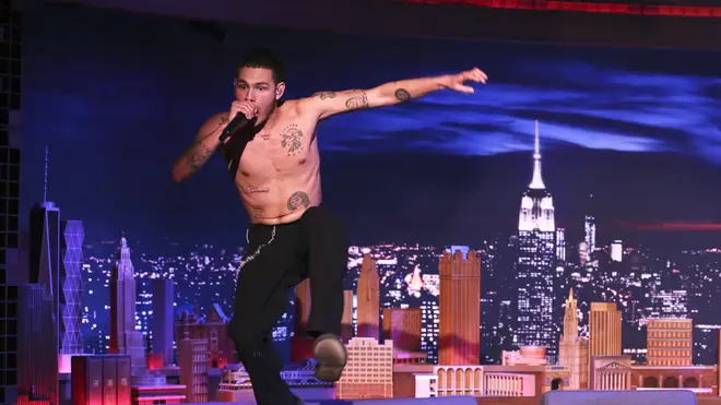 Slowthai performs at THE TONIGHT SHOW STARRING JIMMY FALLON
