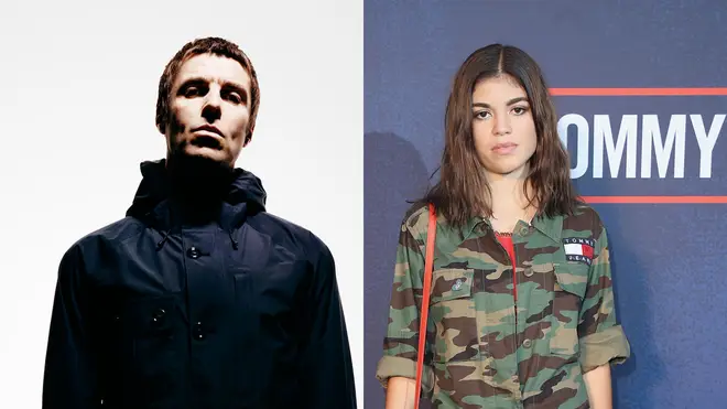 Liam Gallagher and his daughter Molly Moorish
