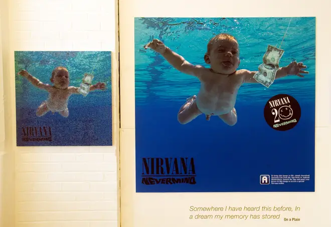 Nirvana artefacts and exhibits are seen at the opening of 'In Bloom: The Nirvana Exhibition', marking the 20th Anniversary of the release of Nirvana's Nevermind album, at the Loading Bay Gallery on September 13, 2011