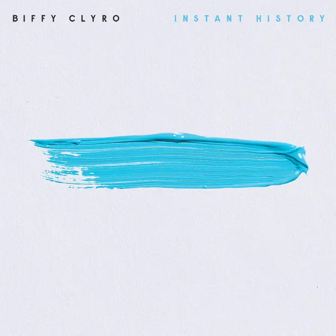 The artwork for Biffy Clyro's Instant History single