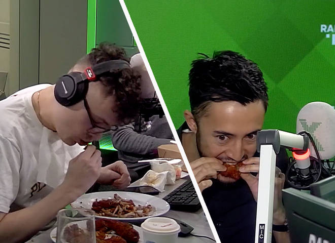 Watch Sam And Matt Take On The Chicken Wings Challenge Radio X