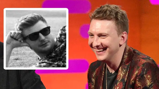 Joe Lycett with Sheffield man formerly named Mark Rofe, who changed his name to Joe Lycett