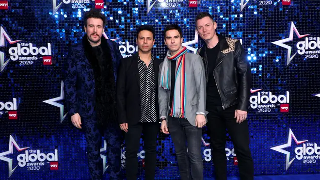 Jamie Morrison, Adam Zindani, Kelly Jones and Richard Jones of Stereophonics attend The Global Awards 2020 with Very.co.uk at London's Eventim Apollo Hammersmith