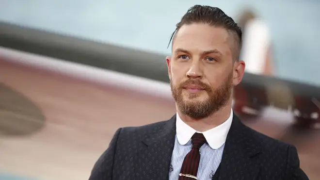 Tom Hardy at Dunkirk premiere in 2017