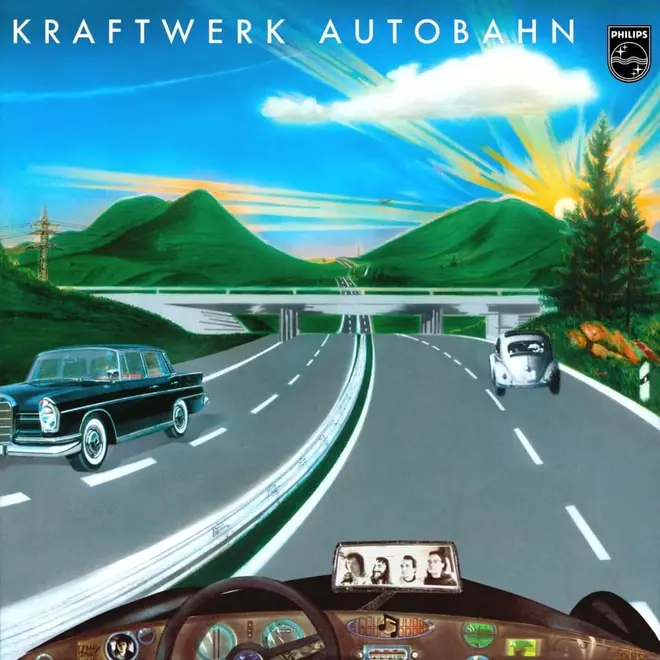 Kraftwerk - Autobahn: Deutsches plattenalbum design