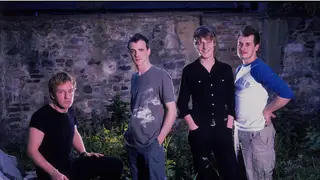 Travis in 1999: Andy Dunlop, Fran Healy, Dougie Payne, Neil Primrose