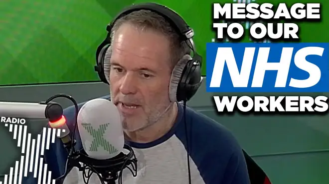 Chris Moyles gives heartfelt speech for all NHS workers for #clapforourcarers campaign