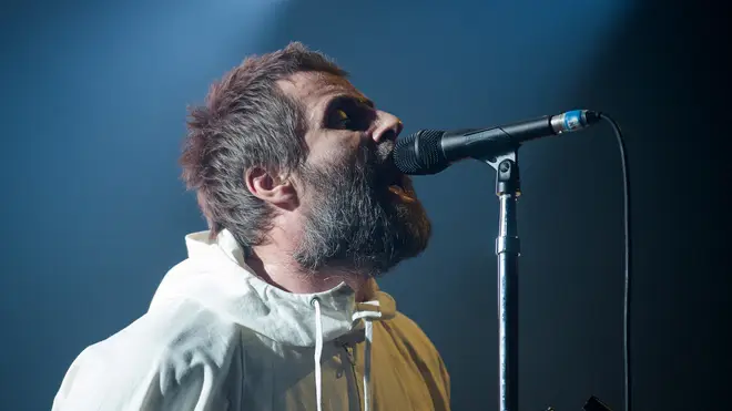 Liam Gallagher performs at Le Zenith, Paris on February 21, 2020