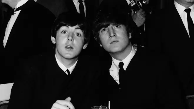 The Beatles' Paul McCartney and John Lennon in 1964