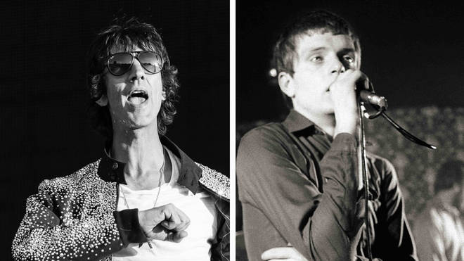 Richard Ashcroft and the late Joy Division frontman Ian Curtis