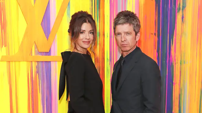 Sara Gallagher and Oasis legend husband Noel Gallagher at the Louis Vuitton New Bond Street Maison Reopening