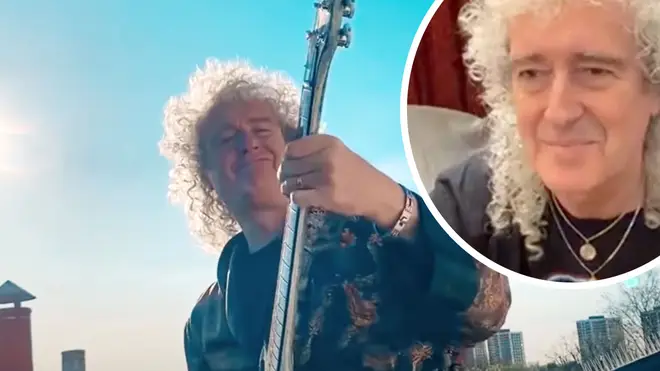 Brian May speaks to Chris Moyles about featuring on King's Daughters Get Up single