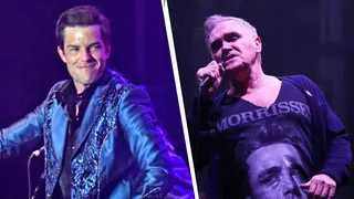 The Killers' Brandon Flowers and Morrissey