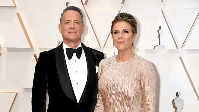 Tom Hanks and wife and actress Rita Wilson at the 92nd Annual Academy Awards - Arrivals