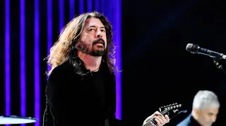 Foo Fighters' Dave Grohl at the 62nd Annual GRAMMY Awards  "Let's Go Crazy" The GRAMMY Salute To Prince