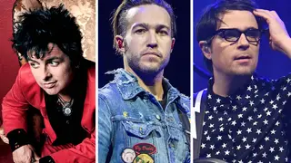 Green Day's Billie Joe Armstrong, Fall Out Boy's Pete Wentz and Weezer's Rivers Cuomo