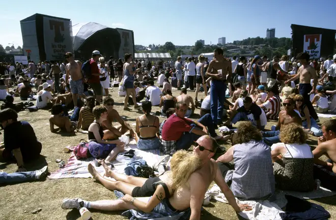 T In The Park festival in 1994