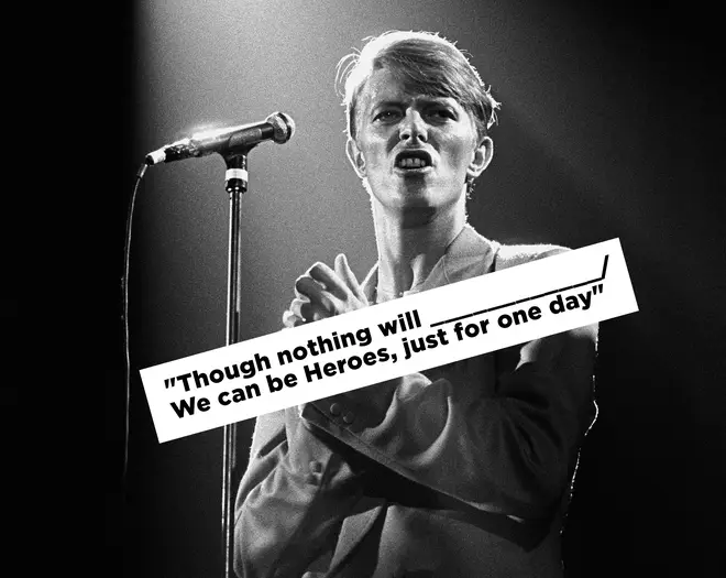 David Bowie in 1978