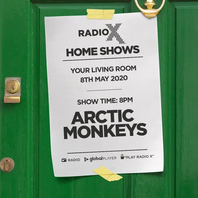 Arctic Monkeys for Radio X Home Shows on Friday 8 May 2020