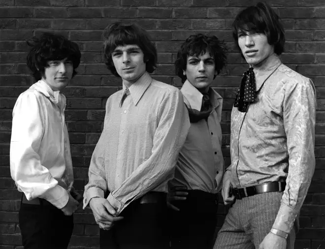 Pink Floyd in 1967: Nick Mason, Rick Wright, Syd Barrett and Roger Waters