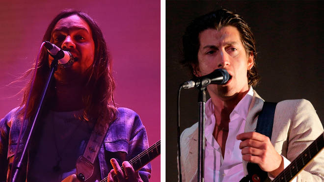 Tame Impala's Kevin Parker and Arctic Monkeys' Alex Turner